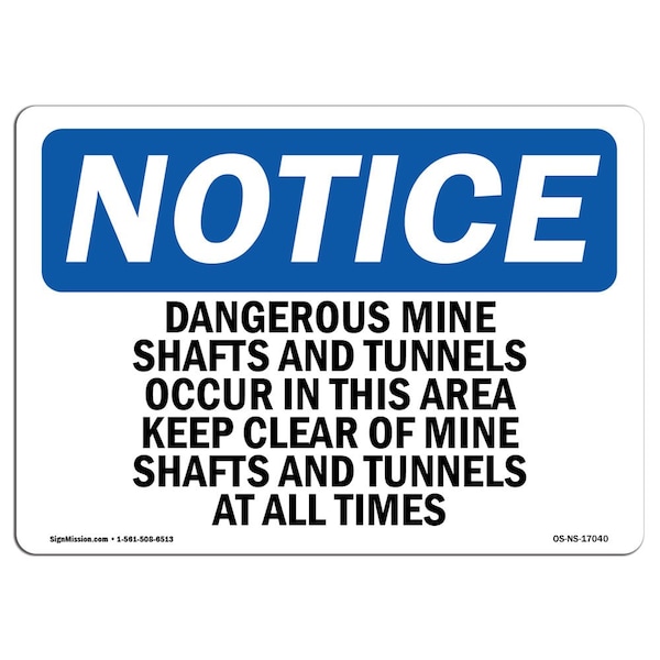 Safety Sign, OSHA Notice, 3.5" Height, 5" Width, OSHA-Do-Not-Enter-Sign-, Landscape, 10PK